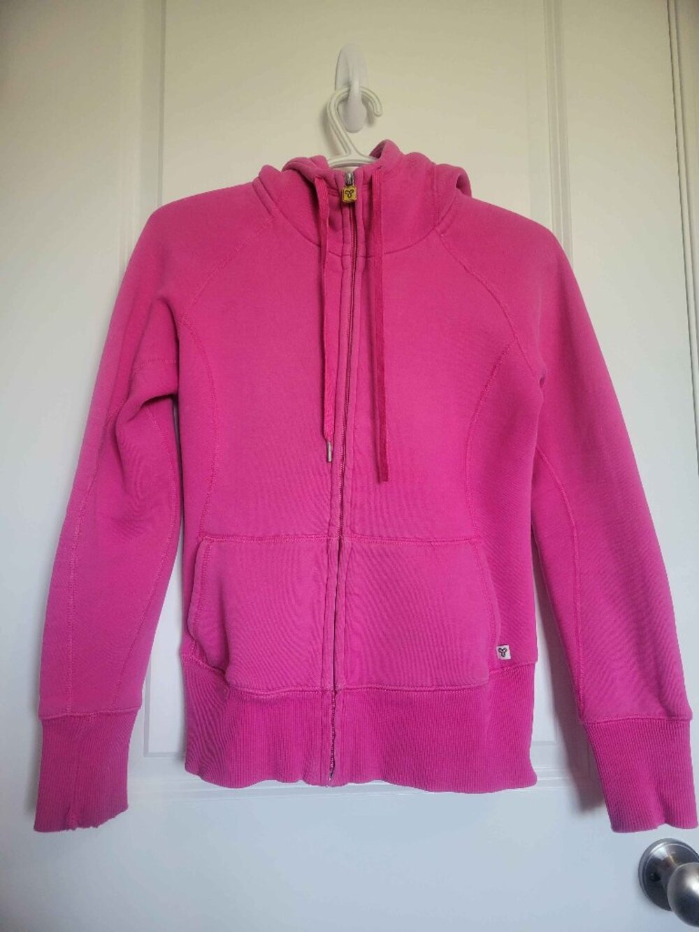 TNA hot pink hoodie zip up, womens